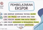 Webinar Dorong UMKM Naik Kelas, Peluang Ekspor Kini Lebih Terbuka