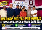 Warkop Digital Purworejo Terima Kunjungan Tamu dari Solo