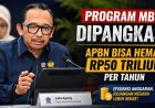 Program MBG Dipangkas, Pemerintah Klaim APBN Bisa Hemat Hingga Rp50 Triliun per Tahun