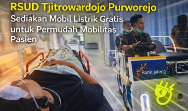 RSUD Tjitrowardojo Purworejo Sediakan Mobil Listrik Gratis untuk Permudah Mobilitas Pasien