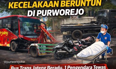 Kecelakaan Beruntun di Purworejo-Magelang, Satu Pengendara Tewas