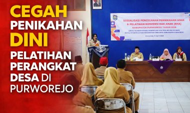 Pemkab Purworejo Edukasi Perangkat Desa untuk Cegah Pernikahan Dini