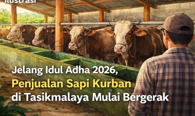 Jelang Idul Adha  2026, Penjualan Sapi Kurban di Tasikmalaya Mulai Bergerak