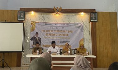 Pelatihan Videografi dan Branding Produk untuk IKM Digelar di Pagelaran