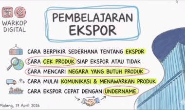 Webinar Dorong UMKM Naik Kelas, Peluang Ekspor Kini Lebih Terbuka