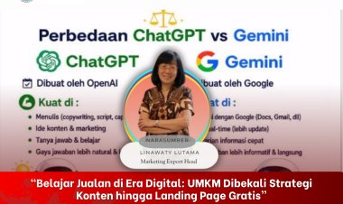 Warkop Digital Gelar Pelatihan “Belajar Bareng UMKM”, 48 Peserta Antusias Ikuti Sesi Konten hingga Landing Page