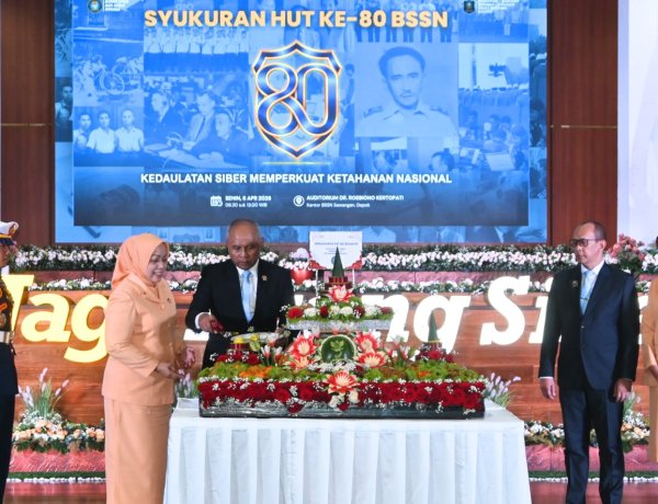 Ketua Umum APTIKNAS dan APKOMINDO Hadiri HUT BSSN ke-80, Tegaskan Dukungan terhadap RUU KKS serta Penguatan Kolaborasi Nasional