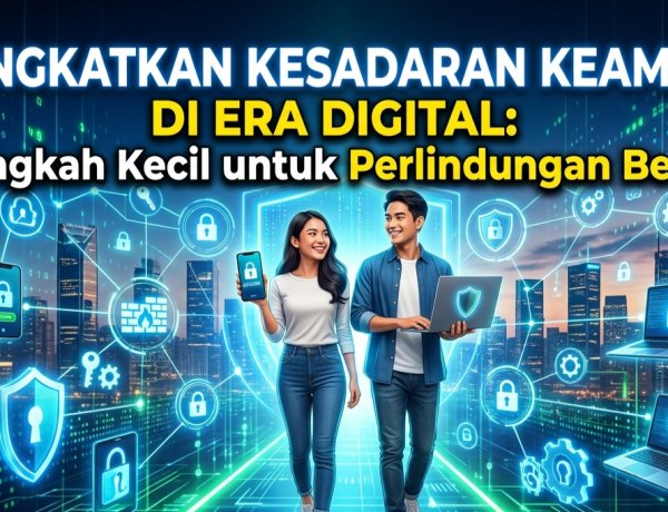 Meningkatkan Kesadaran Keamanan di Era Digital: Langkah Kecil untuk Perlindungan Besar