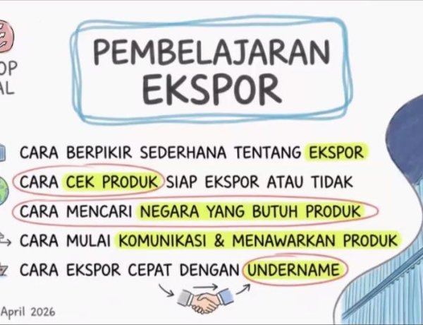 Webinar Dorong UMKM Naik Kelas, Peluang Ekspor Kini Lebih Terbuka