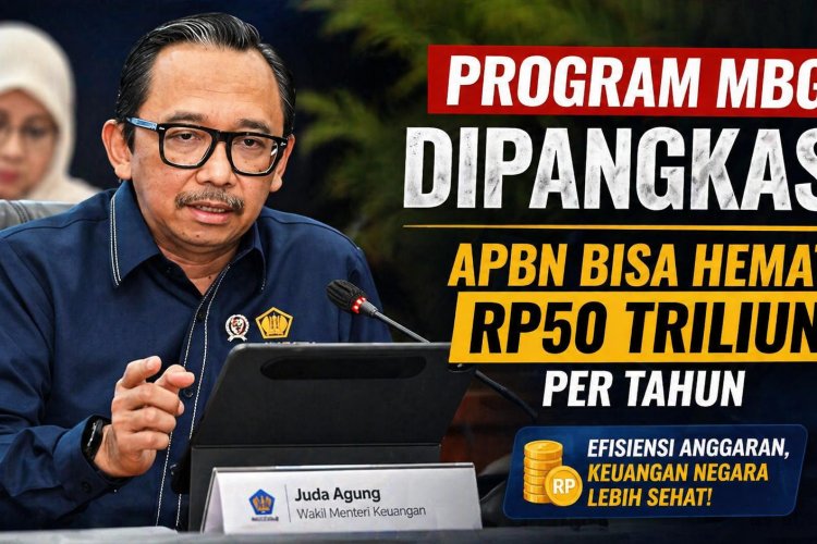 Program MBG Dipangkas, Pemerintah Klaim APBN Bisa Hemat Hingga Rp50 Triliun per Tahun