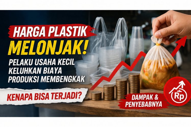 Harga Plastik Melonjak, Pelaku Usaha Kecil Keluhkan Biaya Produksi Kian Membengkak