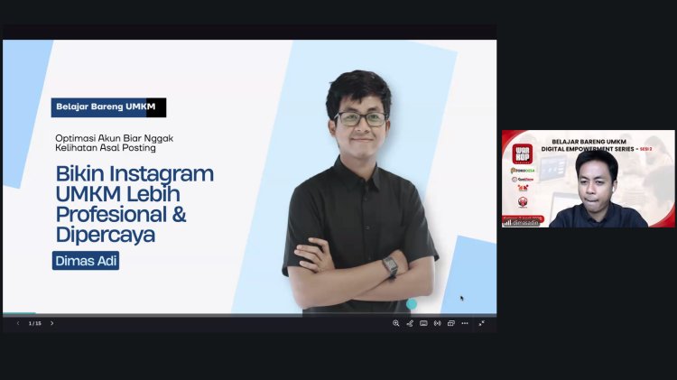 UMKM Antusias Belajar Optimasi Instagram, Warkop Digital Kupas Cara Bikin Akun Lebih Profesional dan Dipercaya