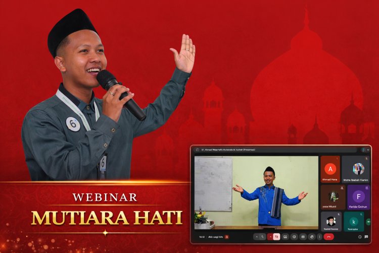 Webinar “Mutiara Hati” Ajak Generasi Muda Perkuat Akhlak di Tengah Tantangan Zaman