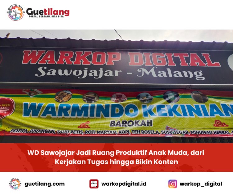 WD Sawojajar Jadi Ruang Produktif Anak Muda, dari Kerjakan Tugas hingga Bikin Konten