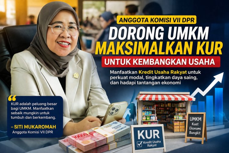 Anggota Komisi VII DPR Dorong UMKM Maksimalkan Kredit Usaha Rakyat untuk Pengembangan Usaha