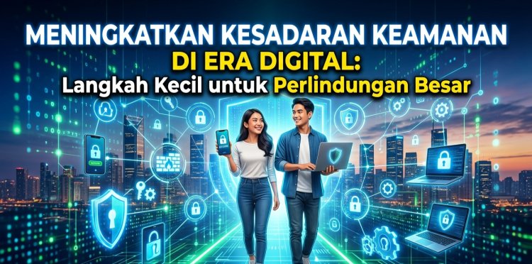 Meningkatkan Kesadaran Keamanan di Era Digital: Langkah Kecil untuk Perlindungan Besar