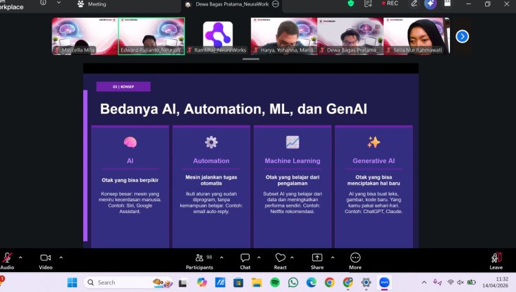 Seru dan Penuh Insight! Edukasi AI dari Pak Ramti Warnai Rapat Renja dengan Games dan Hadiah Menarik