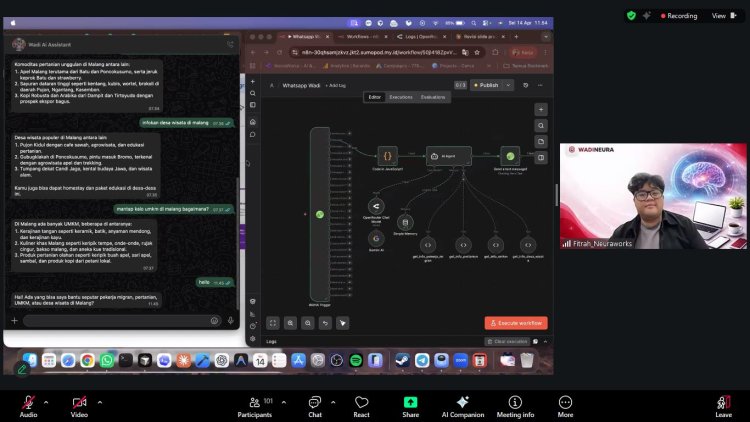 Seru dan Penuh Insight! Edukasi AI dari Pak Ramti Warnai Rapat Renja dengan Games dan Hadiah Menarik