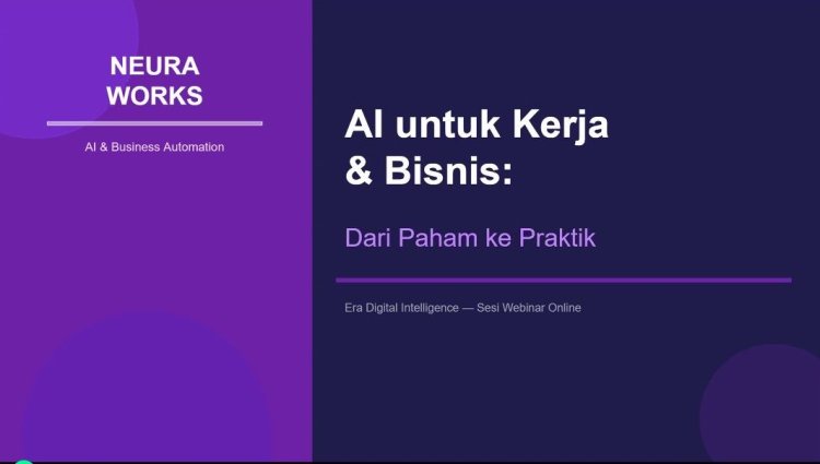 Seru dan Penuh Insight! Edukasi AI dari Pak Ramti Warnai Rapat Renja dengan Games dan Hadiah Menarik