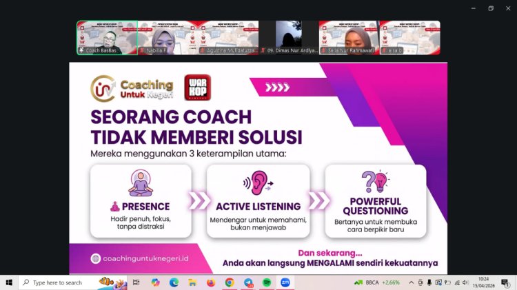 Mini Workshop Coaching Berbasis ICF Sukses Digelar, Dorong Pengembangan SDM dan Potensi Diri