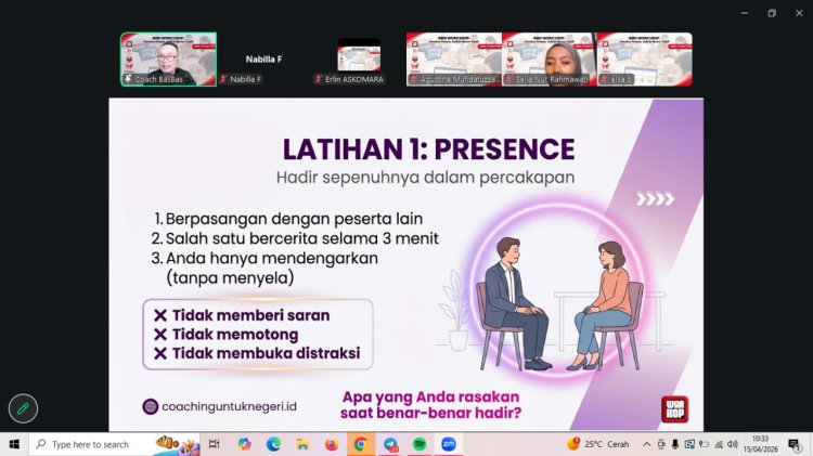 Mini Workshop Coaching Berbasis ICF Sukses Digelar, Dorong Pengembangan SDM dan Potensi Diri