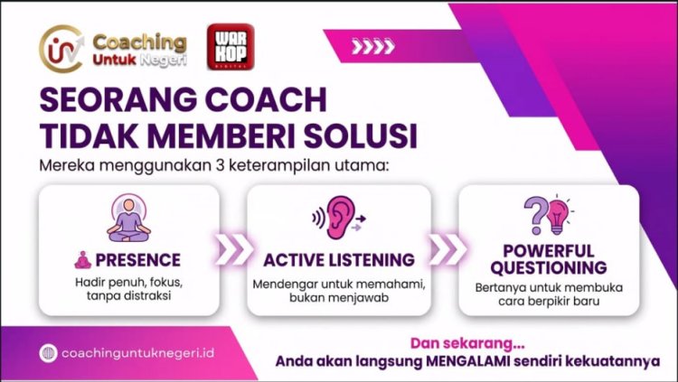 Mini Workshop Coaching Berbasis ICF Sukses Digelar, Dorong Pengembangan SDM dan Potensi Diri