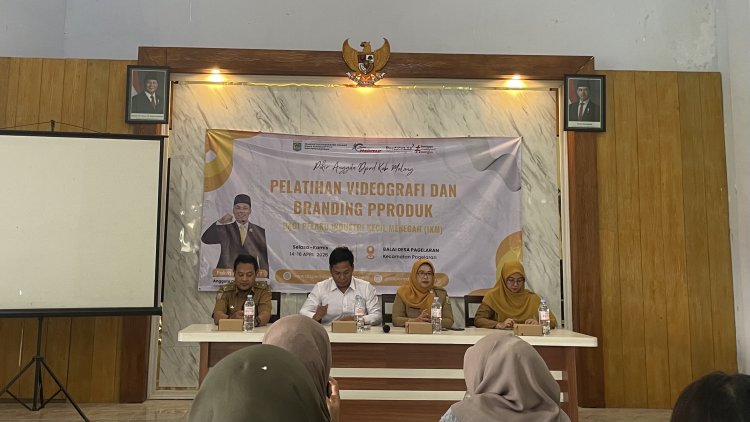 Pelatihan Videografi dan Branding Produk untuk IKM Digelar di Pagelaran