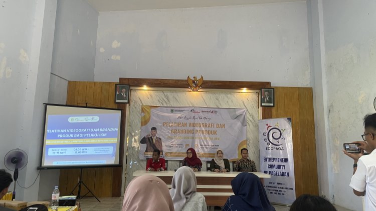 Pelatihan Videografi dan Branding Produk untuk IKM Digelar di Pagelaran
