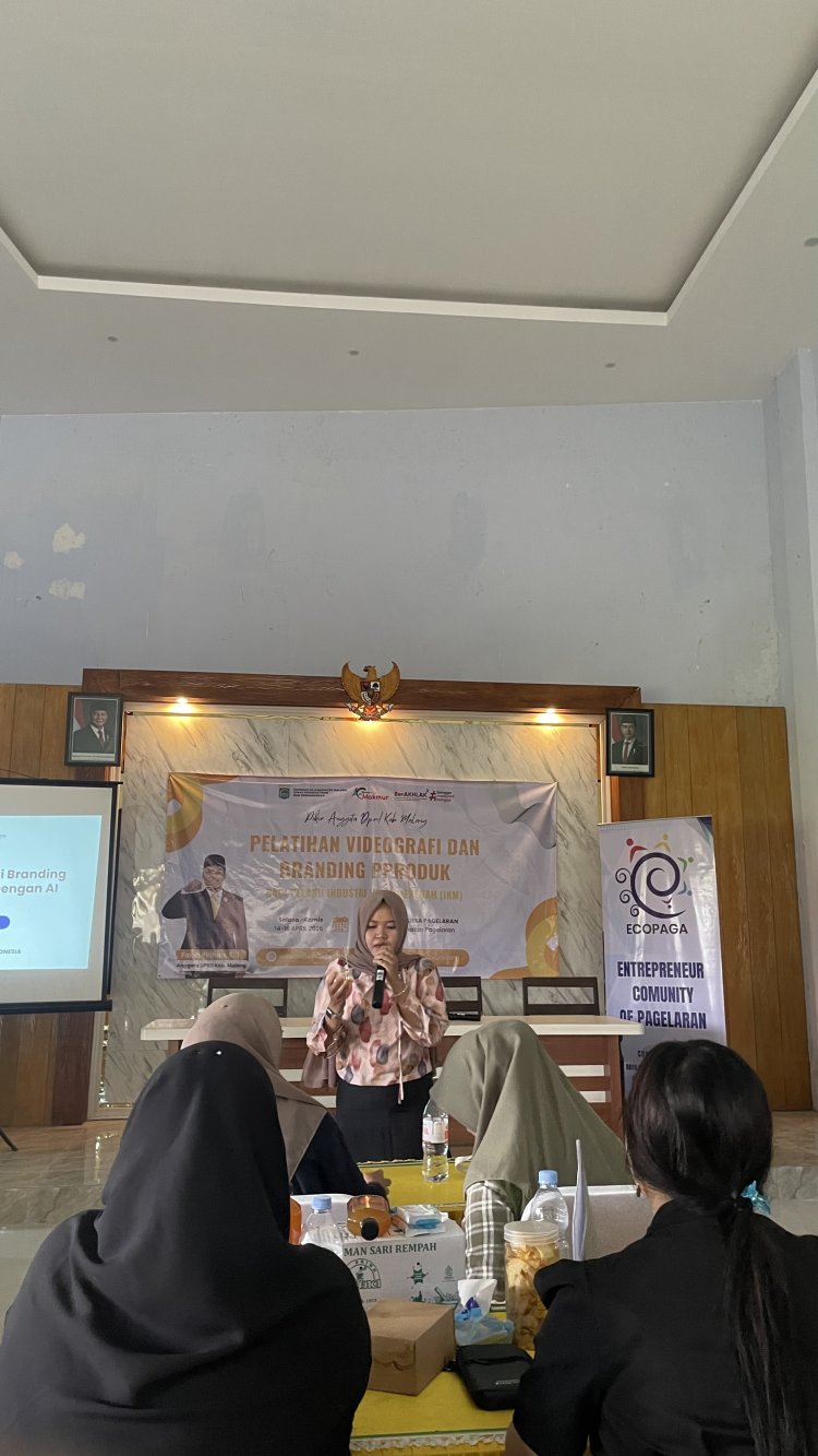 Pelatihan Videografi dan Branding Produk untuk IKM Digelar di Pagelaran