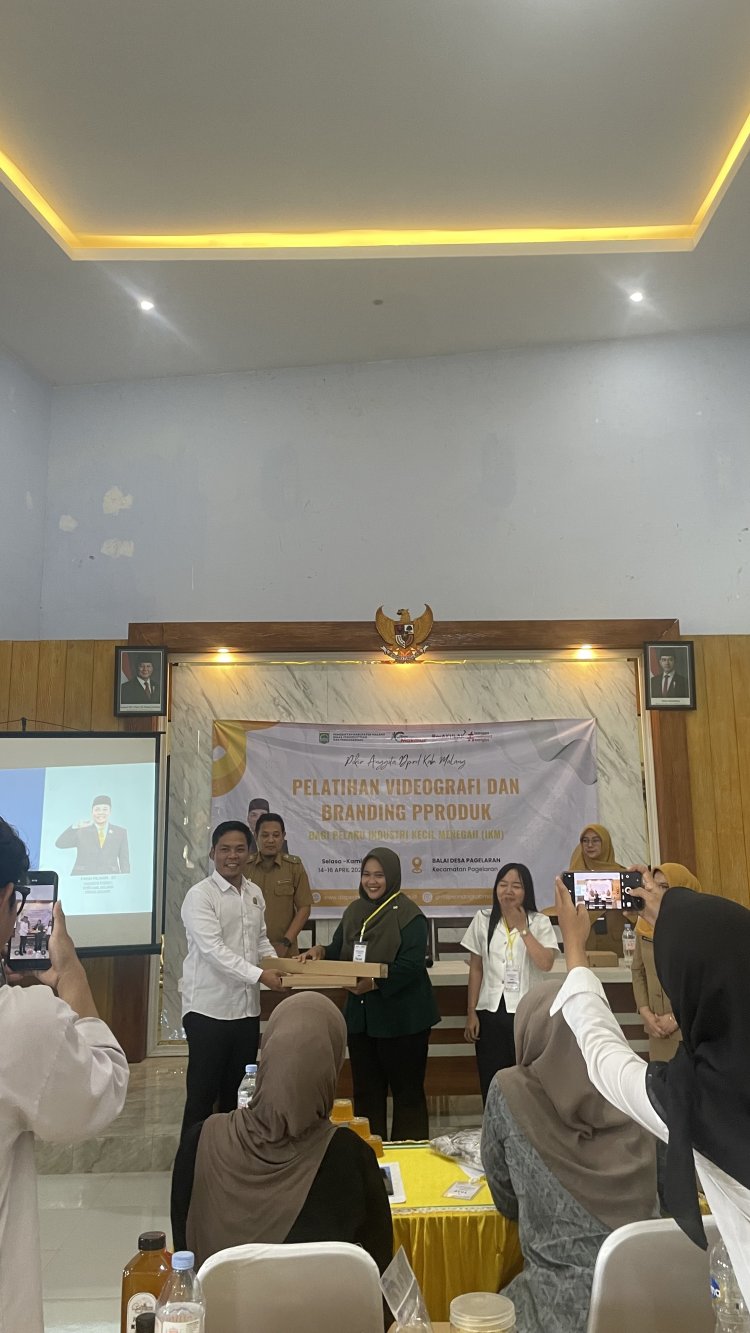 Pelatihan Videografi dan Branding Produk untuk IKM Digelar di Pagelaran