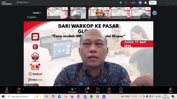 Webinar Dorong UMKM Naik Kelas, Peluang Ekspor Kini Lebih Terbuka