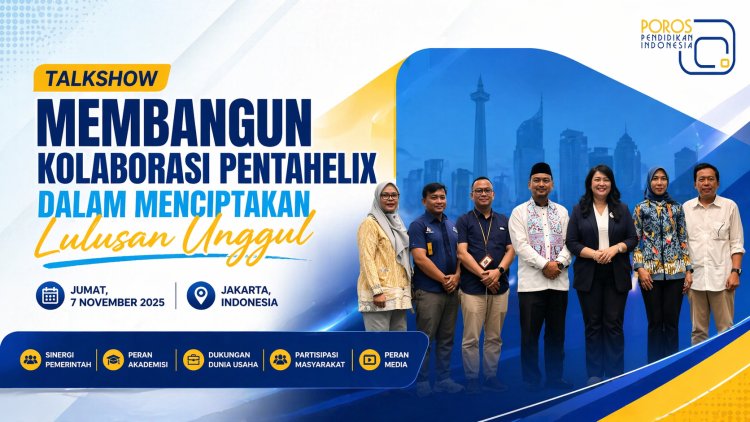 Poros Pendidikan Indonesia Tekankan Peran Strategis Pendidikan bagi Kemajuan Bangsa