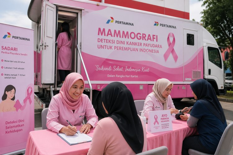 Layanan Deteksi Dini Kanker Payudara oleh Pertamina Diharapkan Perluas Akses Skrining Kesehatan Perempuan
