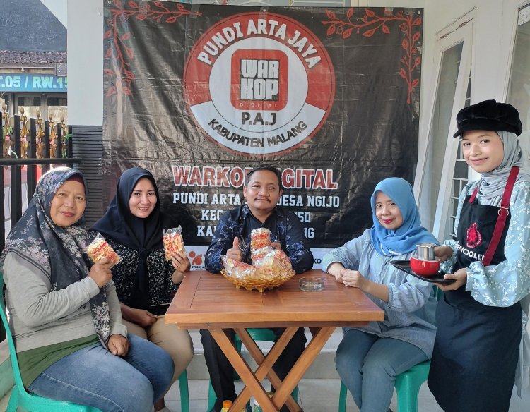 RHI (Rumah Hukum Indonesia) Kota Malang Perkuat Warkop Digital P.A.J Ngijo melalui Kolaborasi Koperasi dan Pendampingan Hukum