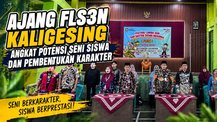 Ajang FLS3N Kaligesing Angkat Potensi Seni Siswa dan Pembentukan Karakter