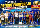 Tim Voli Patriot Purworejo Raih Runner Up Nasional U-18