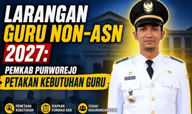 Larangan Guru Non-ASN 2027, Pemkab Purworejo Petakan Kebutuhan Guru
