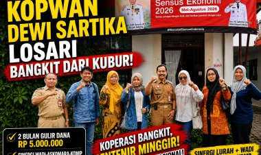 Mati Suri 8 Tahun, Kopwan Dewi Sartika Losari Bangkit Dari Kubur