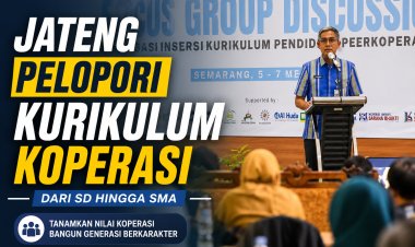Jateng Pelopori Kurikulum Perkoperasian dari SD hingga SMA di Indonesia