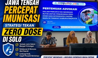 Jawa Tengah Percepat Imunisasi untuk Tekan Anak Zero Dose di Solo