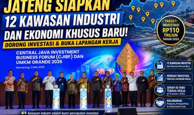 Jateng Siapkan 12 Kawasan Industri Baru untuk Dorong Investasi