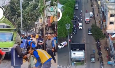 Pasar Cicadas Ditata Ulang: Petugas Lakukan Pembersihan Besar-Besaran demi Kenyamanan Publik