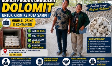 Kurasi Produk Unggulan Dolomit untuk Pengiriman ke Kota Sampit