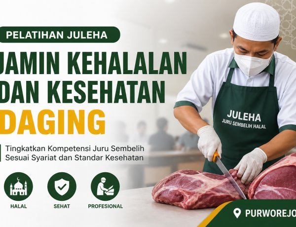 Pelatihan JULEHA di Purworejo Tingkatkan Standar Halal dan Kesehatan Daging