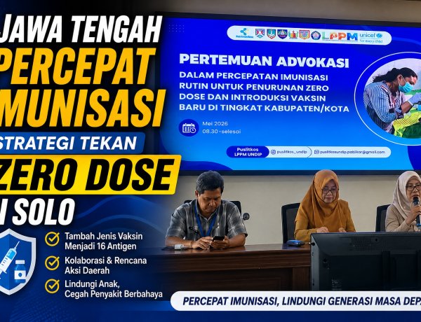 Jawa Tengah Percepat Imunisasi untuk Tekan Anak Zero Dose di Solo