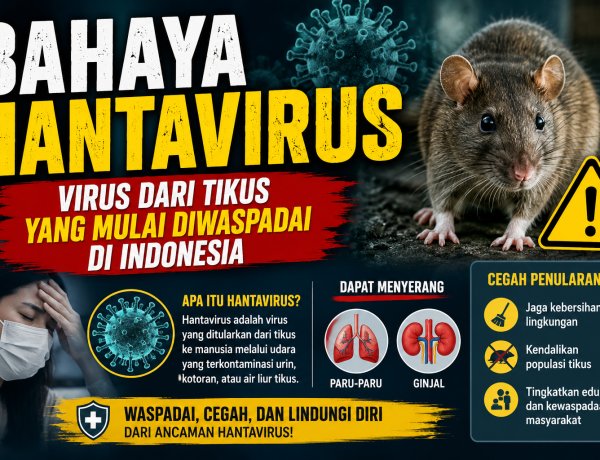 Bahaya Hantavirus, Virus dari Tikus yang Mulai Diwaspadai di Indonesia