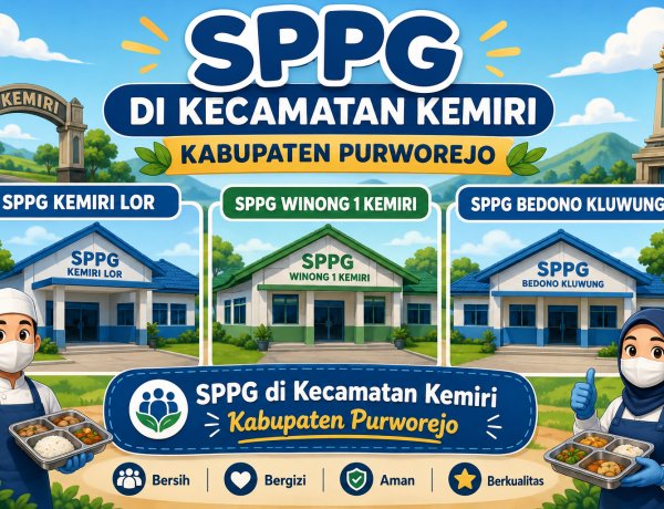 SPPG di Kecamatan Kemiri Kabupaten Purworejo