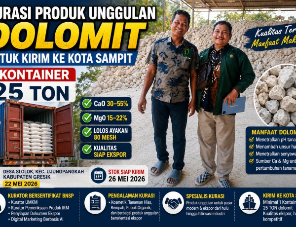 Kurasi Produk Unggulan Dolomit untuk Pengiriman ke Kota Sampit