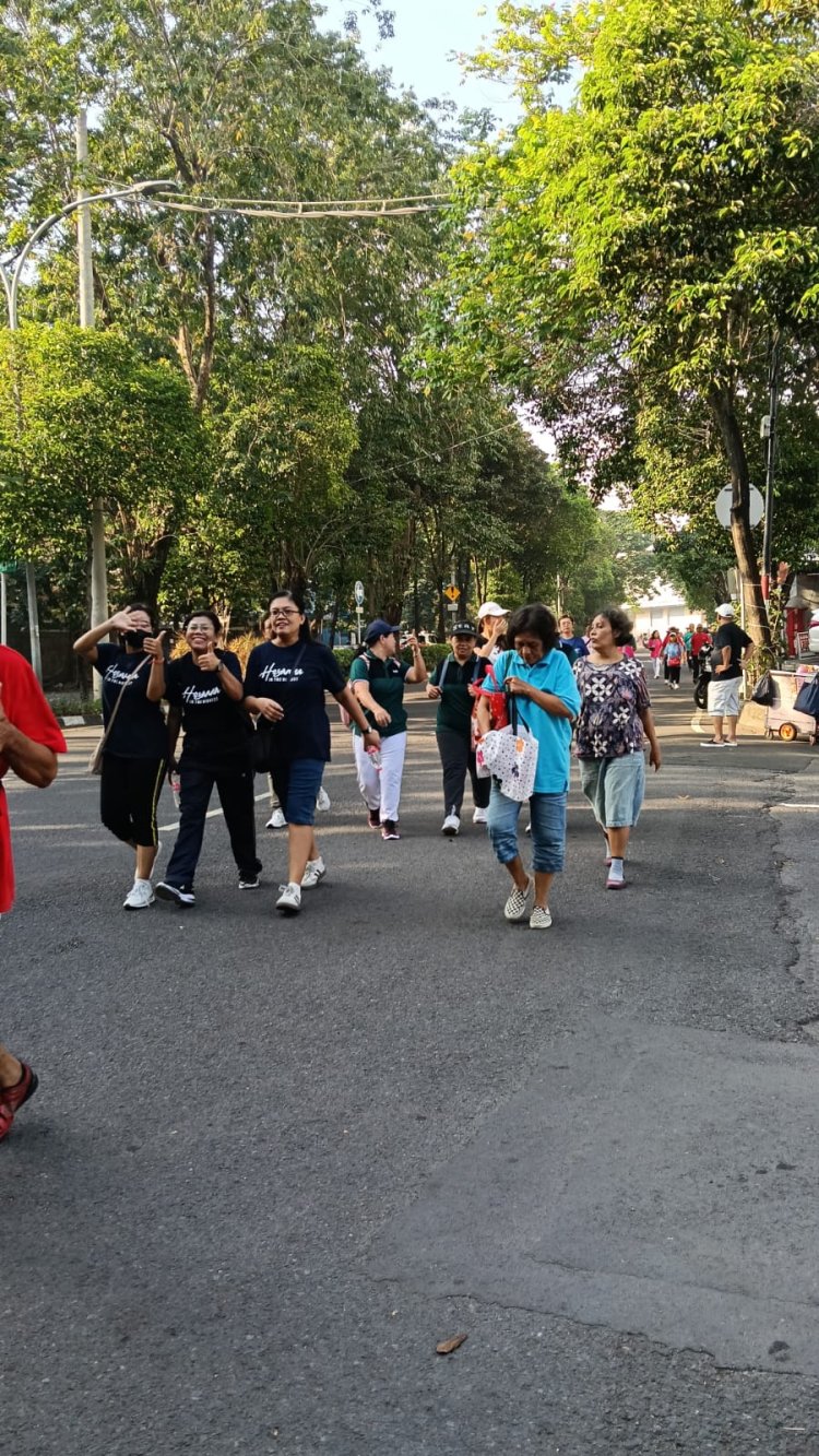 Jalan Sehat dan Baksos GSJA Wilayah 1: Perkuat Raga, Eratkan Persaudaraan dengan Warga