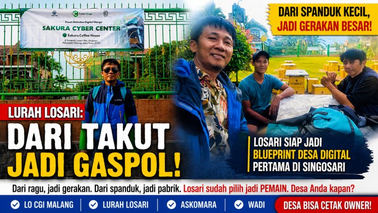Lurah Losari Akui Sempat Ragu Jalankan Program, Kini Gaspol Dorong Desa Cetak Owner